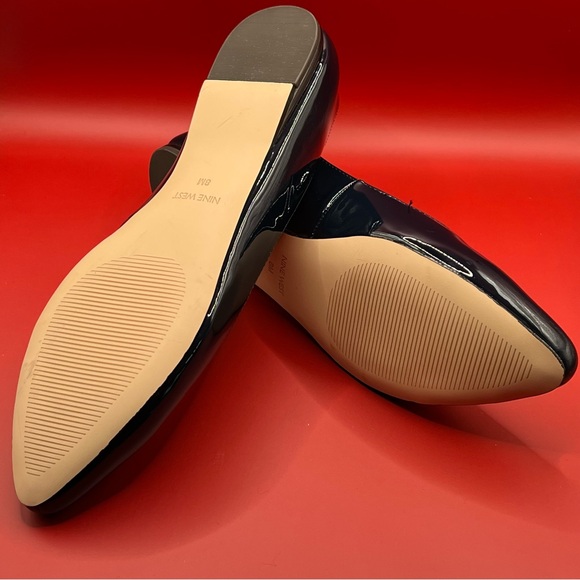 Nine West Women’s Size 8 SpeakUp Almond Toe Shoe - Navy- NWOT - Picture 3 of 4